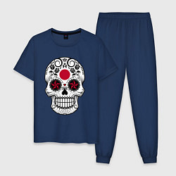 Мужская пижама Japan skull