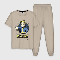 Мужская пижама Burnout - vault boy