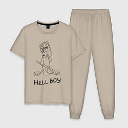 Мужская пижама Bart hellboy Lill Peep