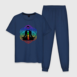 Мужская пижама Символ йоги - символы чакры