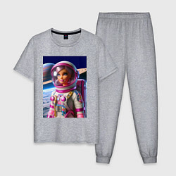 Мужская пижама Барби - крутой космонавт