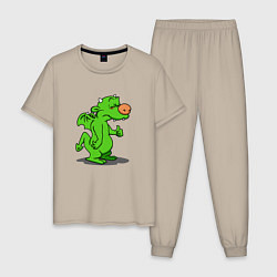 Мужская пижама Просто дракон 2024