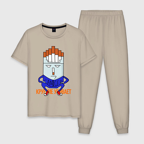 Мужская пижама Чювачок / Миндальный – фото 1