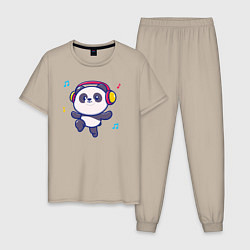 Мужская пижама Music panda