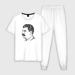 Мужская пижама Сталин в профиль