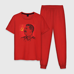 Мужская пижама Профиль Сталина СССР