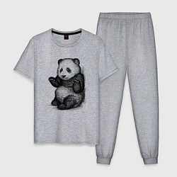 Мужская пижама Детеныш панды