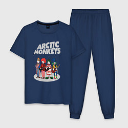 Мужская пижама Arctic Monkeys clowns