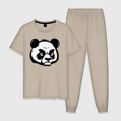 Мужская пижама Недовольная морда панды
