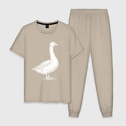 Мужская пижама Профиль утки