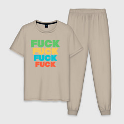 Мужская пижама Fuck fuck