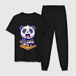 Мужская пижама Панда и суши