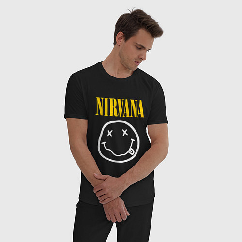 Мужская пижама Nirvana original / Черный – фото 3
