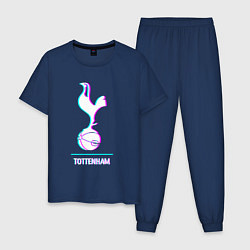 Мужская пижама Tottenham FC в стиле glitch