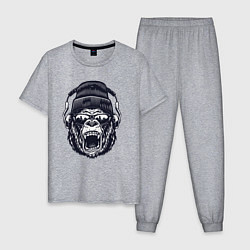 Мужская пижама Music gorilla