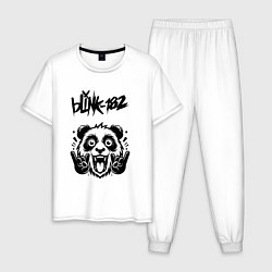 Мужская пижама Blink 182 - rock panda