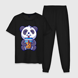 Мужская пижама Drinking panda