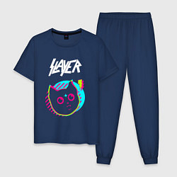 Мужская пижама Slayer rock star cat