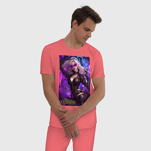 Мужская пижама League of Legends Kaisa Kda / Коралловый – фото 3