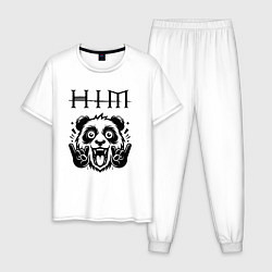 Мужская пижама HIM - rock panda