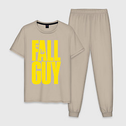 Мужская пижама The fall guy logo