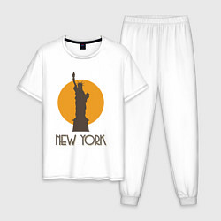 Мужская пижама Город Нью-Йорк