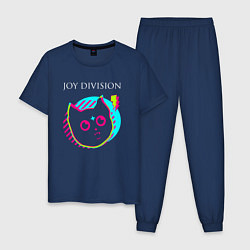 Мужская пижама Joy Division rock star cat