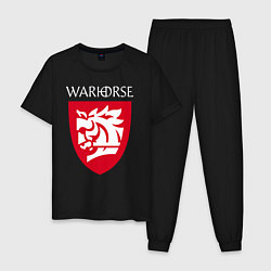 Мужская пижама Warhorse logo