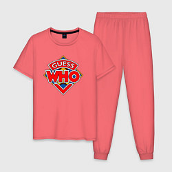 Мужская пижама Guess who