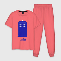 Мужская пижама Tardis - London