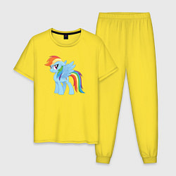 Мужская пижама Рейнбоу Дэш из My Little Pony в кино