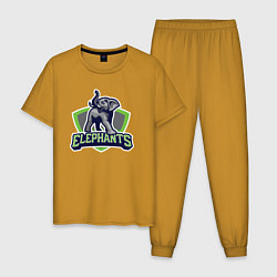 Мужская пижама Elephants