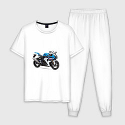 Мужская пижама Крутой спортивный мотоцикл