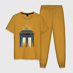 Мужская пижама Light tardis
