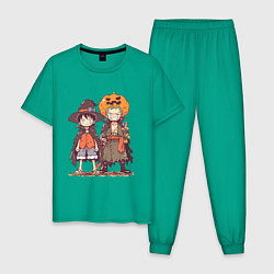 Мужская пижама Luffy и Zoro в хэлуинском костюме