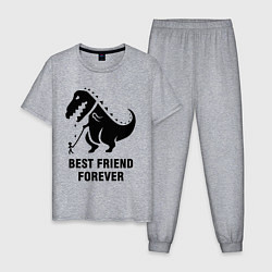 Мужская пижама Godzilla best friend