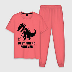 Мужская пижама Godzilla best friend