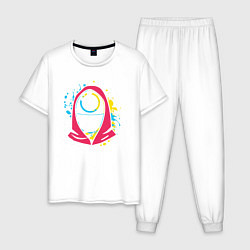 Мужская пижама Squid game face