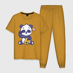 Мужская пижама Cute panda