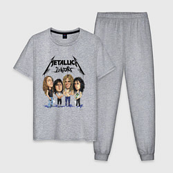 Мужская пижама Metallica juniors - cartoon