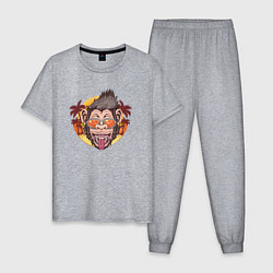 Мужская пижама Summer monkey