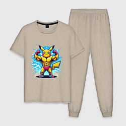 Мужская пижама Big Pikachu