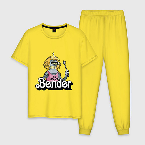 Мужская пижама Gender Bender / Желтый – фото 1