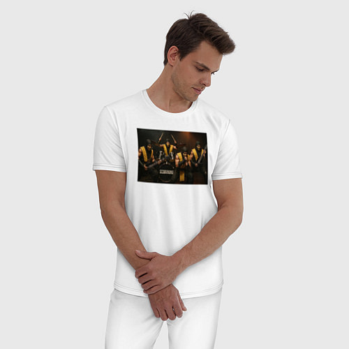 Мужская пижама Sorpions Mortal Kombat / Белый – фото 3