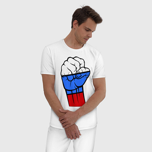 Мужская пижама Русский дух / Белый – фото 3