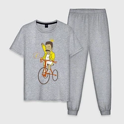 Мужская пижама Фредди на велосипеде