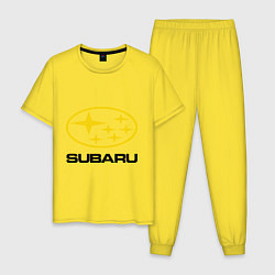 Мужская пижама Subaru Logo