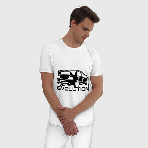 Мужская пижама Evolution / Белый – фото 3