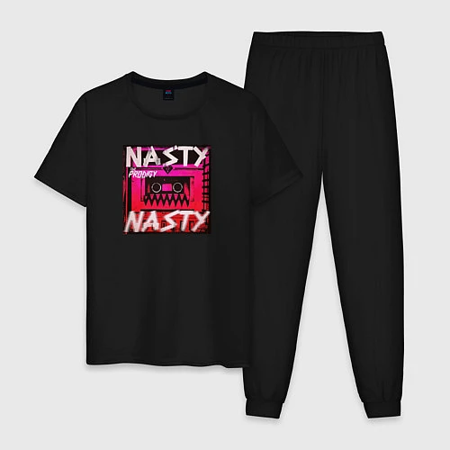 Мужская пижама The Prodigy: Nasty / Черный – фото 1