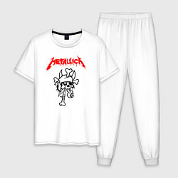 Мужская пижама Metallica: Pushead Skull